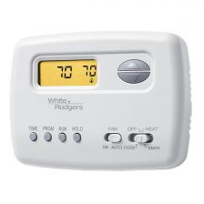 Emerson Thermostat - 2H/1C Heat Pump, No Autochangeover, 5/2 Programming - 1F72-151