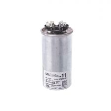 Protech Dual Round Capacitor - 45/3 uF, 370 VAC, 2.125 x 4.920 in. - 43-101665-11