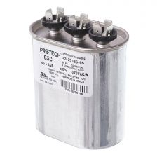Protech Dual Oval Capacitor - 45/5 uF, 370 VAC, 1.890 x 2.900 x 3.940 (max.) in. - 43-25135-05