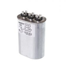 Protech Dual Oval Capacitor - 35/5 uF, 440 VAC, 1.890 x 2.900 x 4.920 (max.) in. - 43-25135-18