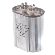 Protech Single Oval Capacitor - 30 uF, 370 VAC - 43-25138-03