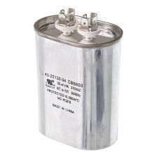 Protech Single Oval Capacitor - 35 uF, 370 VAC - 43-25138-04