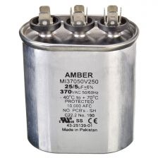 Protech Dual Oval Capacitor - 25/5 uF, 370 VAC - 43-25139-01