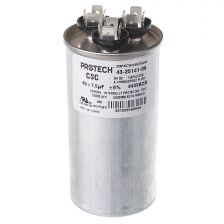 Protech Dual Round Capacitor - 45/7.5 uF, 370 VAC - 43-25141-09