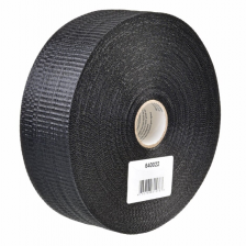Duct Strap - Polypropylene - 3 in. x 100 yards (Black) Pack of 8