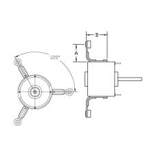 Rheem Belly Band Motor Mount Kit - 48 Frame Size - AS-53148-87