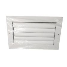 Curved Blade One-Way Supply Ceiling Register Grille 8" x 6"