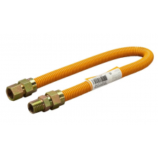 Gas Connector - 1/2 in. Male NPT x 1/2 in. Female NPT x 24 in. long