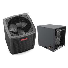 Goodman 1.5 Ton 14.3 SEER2 Air Conditioning Condenser and Horizontal Coil (14" Width)