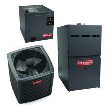 Goodman 3 Ton 17.2 SEER2 100,000 Btu 80% Afue Two-Stage Dual Fuel System