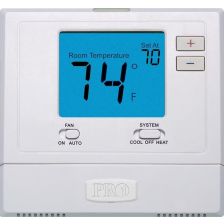 Pro1 T701 Thermostat - 1H/1C Conventional, 1H/1C Heat Pump, No Autochangeover, No Programming