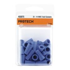 Twist-On Wire Connector - 22-14 AWG, Blue (50 Pack)