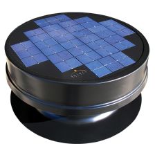 Solaro Aire Solar Powered Attic Fan - Embedded Series (High Profile) 25 Watts