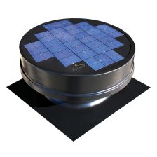 Solaro Aire Solar Powered Attic Fan - Embedded Series (Low Profile) 25 Watts