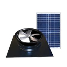 Solaro Aire Solar Powered Attic Fan - Gable Series 27 Watts