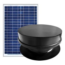 Solaro Aire Solar Powered Attic Fan - Remote Series (High Profile) 27 Watts