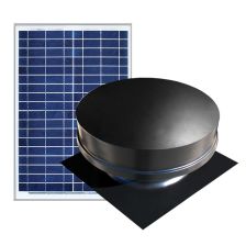 Solaro Aire Solar Powered Attic Fan - Remote Series (Low Profile) 27 Watts