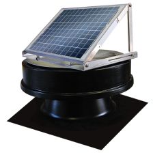 Solaro Aire Solar Powered Attic Fan - Tilt Series (Low Profile) 27 Watts