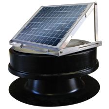 Solaro Aire Solar Powered Attic Fan - Tilt Series (Low Profile) 37 Watts