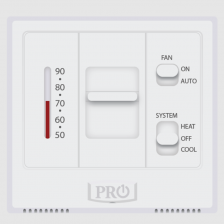Pro 1 Mechanical Non-Programmable Thermostat (GE/HP: 1H/1C)