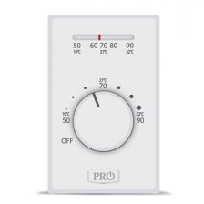 Pro1 Mechanical Non-Programmable Thermostat - Heat Only - 4-Wire Electric Heat - T501ML4-1PK