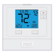 Pro1 T721 Non-Programmable Thermostat (HP: 2H/1C)