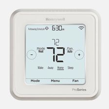 Thermostat - 2H/2C Conventional, 3H/2C Heat Pump, Autochangeover, 7, 5/2, 5/1/1 Programming